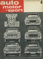 Auto, Motor & Sport 1963 No. 4