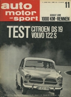 Auto, Motor & Sport 1963 No. 11