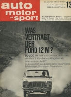 Auto, Motor & Sport 1964 Heft 13