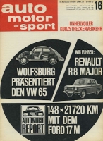 Auto, Motor & Sport 1964 No. 16