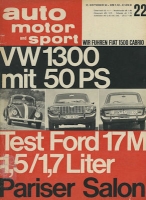 Auto, Motor & Sport 1964 No. 22