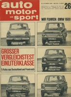 Auto, Motor & Sport 1964 No. 26