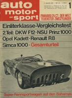 Auto, Motor & Sport 1965 No. 1