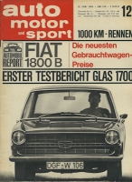 Auto, Motor & Sport 1965 No. 12