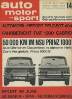 Auto, Motor & Sport 1965 No. 14