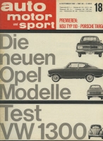 Auto, Motor & Sport 1965 No. 18