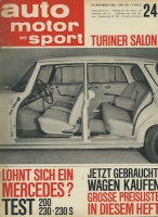 Auto, Motor & Sport 1965 No. 24