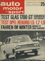 Auto, Motor & Sport 1965 No. 25