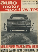 Auto, Motor & Sport 1966 No. 3