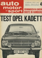 Auto, Motor & Sport 1966 No. 4