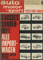 Auto, Motor & Sport 1966 No. 6