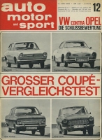 Auto, Motor & Sport 1966 No. 12