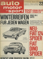 Auto, Motor & Sport 1966 No. 22