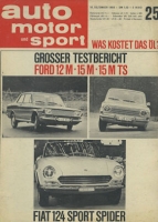 Auto, Motor & Sport 1966 No. 25