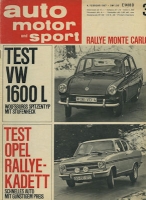 Auto, Motor & Sport 1967 No. 3