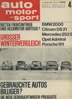 Auto, Motor & Sport 1967 No. 4