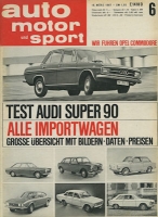 Auto, Motor & Sport 1967 No. 6