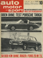 Auto, Motor & Sport 1967 Heft 10