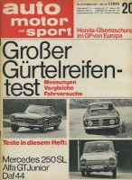 Auto, Motor & Sport 1967 No. 20