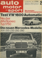 Auto, Motor & Sport 1968 No. 2