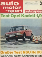 Auto, Motor & Sport 1968 No. 3