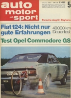 Auto, Motor & Sport 1968 No. 5