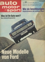 Auto, Motor & Sport 1968 No. 18