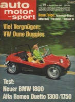 Auto, Motor & Sport 1968 No. 19