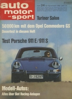 Auto, Motor & Sport 1968 No. 24