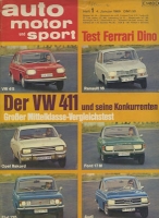 Auto, Motor & Sport 1969 Heft 1