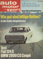 Auto, Motor & Sport 1969 No. 5