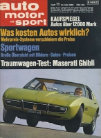 Auto, Motor & Sport 1969 No. 11