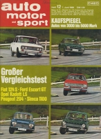 Auto, Motor & Sport 1969 No. 12