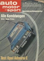 Auto, Motor & Sport 1969 No. 15