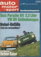 Auto, Motor & Sport 1969 No. 24