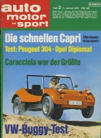Auto, Motor & Sport 1970 Heft 2