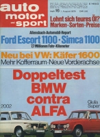 Auto, Motor & Sport 1970 Heft 16