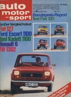 Auto, Motor & Sport 1972 No. 9