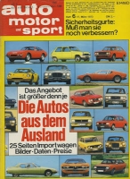 Auto, Motor & Sport 1973 No. 6