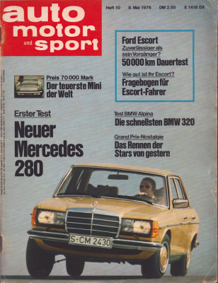 Auto, Motor & Sport 1976 Heft 10