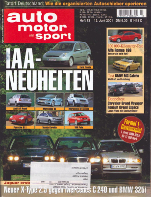 Auto, Motor & Sport 2001 Heft 13