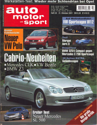 Auto, Motor & Sport 2001 Heft 23