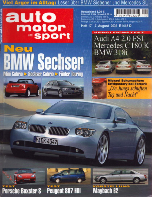 Auto, Motor & Sport 2002 Heft 17
