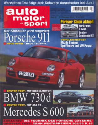Auto, Motor & Sport 2002 Heft 21