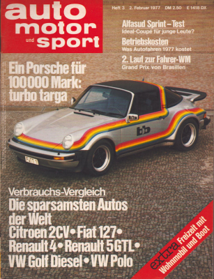 Auto, Motor & Sport 1977 Heft 3
