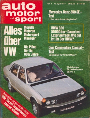 Auto, Motor & Sport 1977 Heft 8