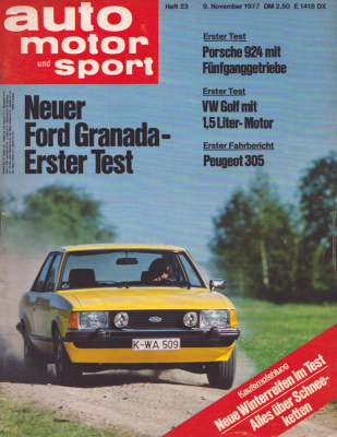Auto, Motor & Sport 1977 Heft 23