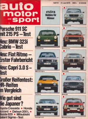 Auto, Motor & Sport 1978 Heft 13