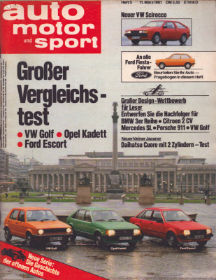Auto, Motor & Sport 1981 Heft 5