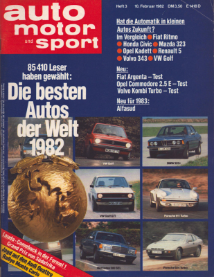 Auto, Motor & Sport 1982 Heft 3